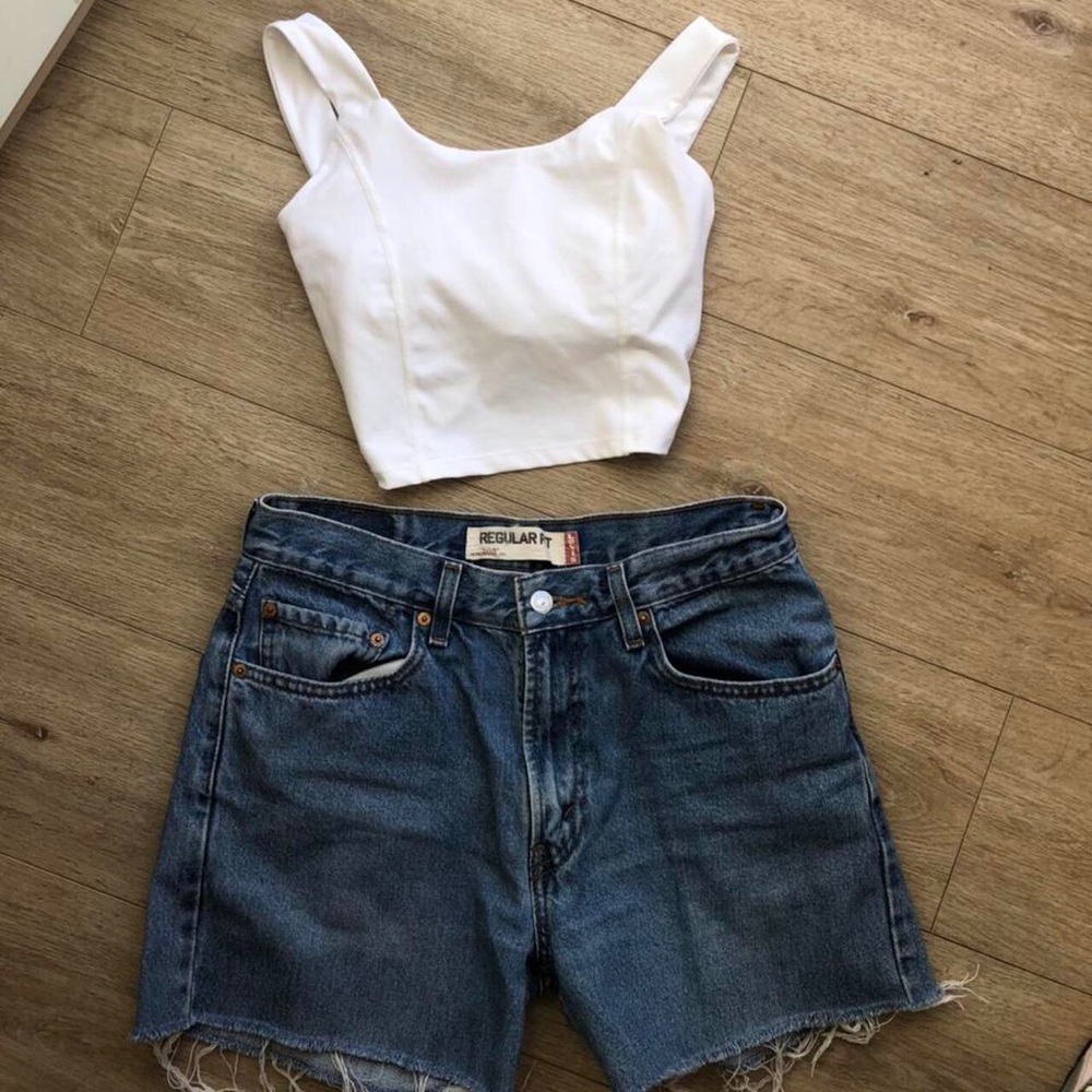 White tank top
